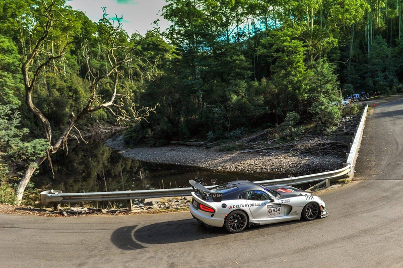 Illustration for article titled Of Course Australians Are Crazy Enough To Rally A Dodge Viper